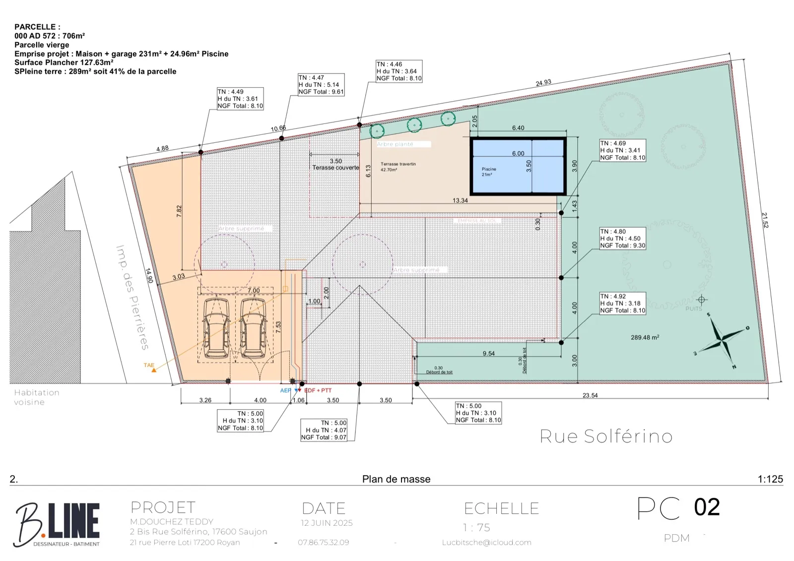 Plan technique PDM