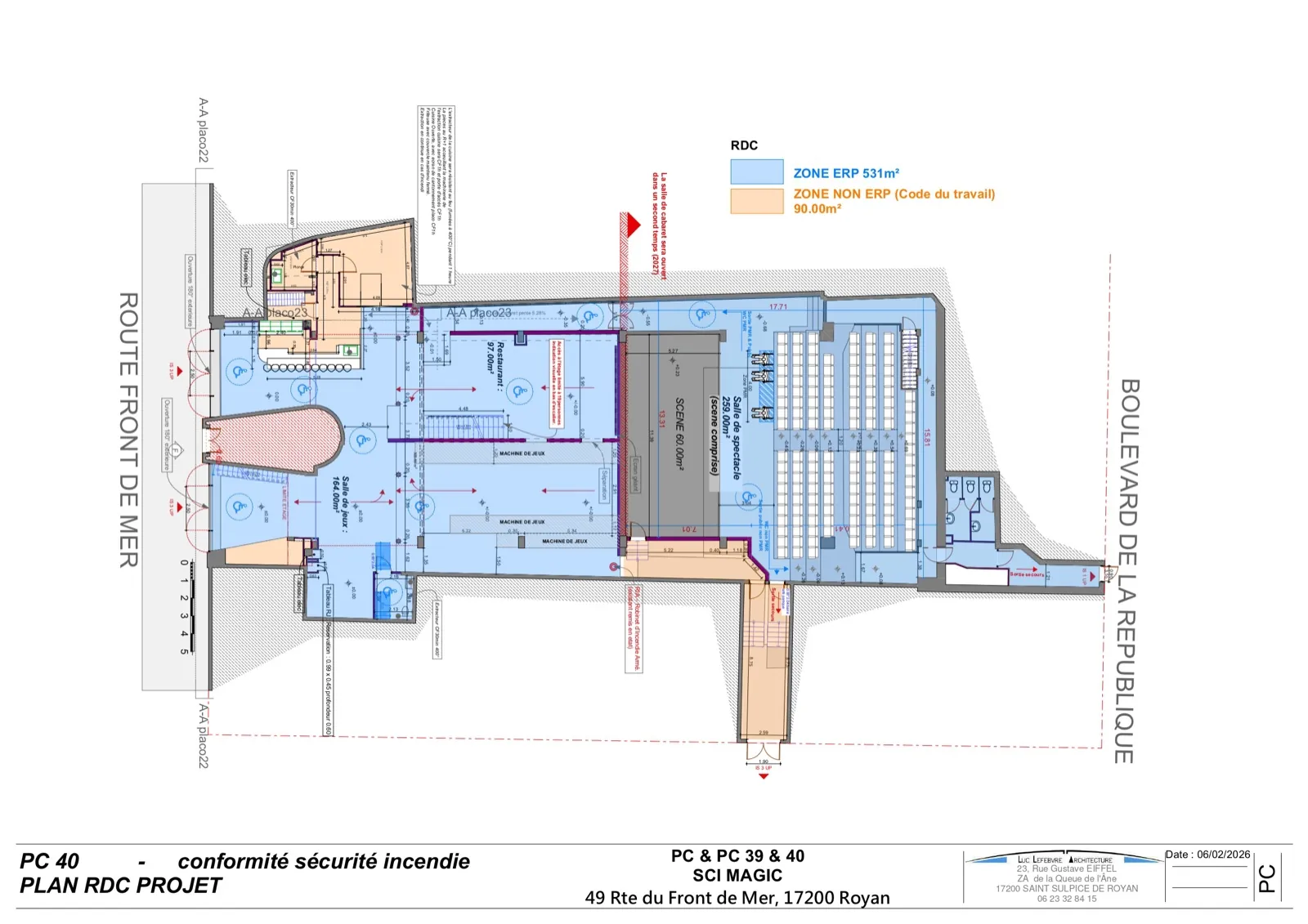 Plan technique Luc Bitsche